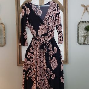 PinkBlush Maternity Long Maxi Dress